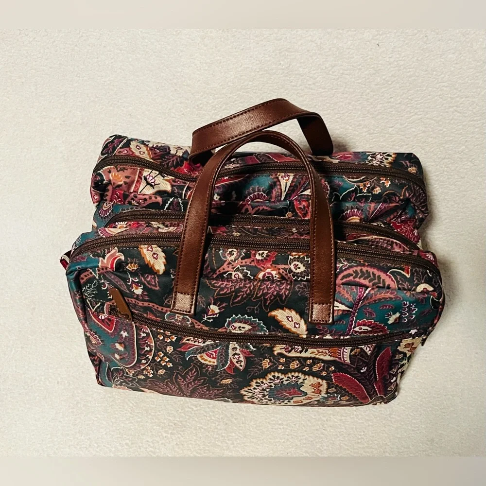 Etro Paisley Nylon Crossbody/Messenger Bag - Picture 8 of 11
